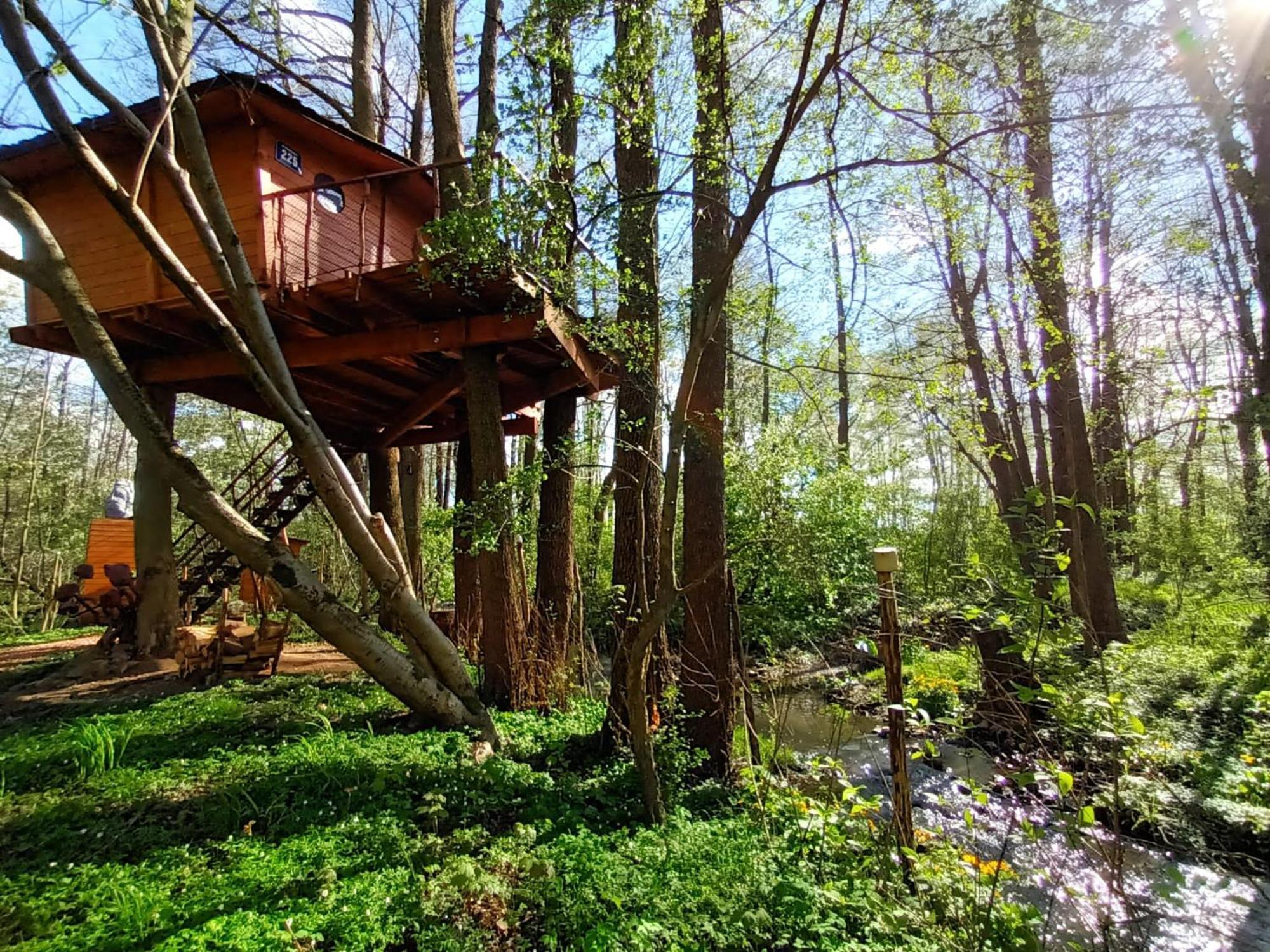 Treehouse V Brdech Villa Bohutín Eksteriør bilde